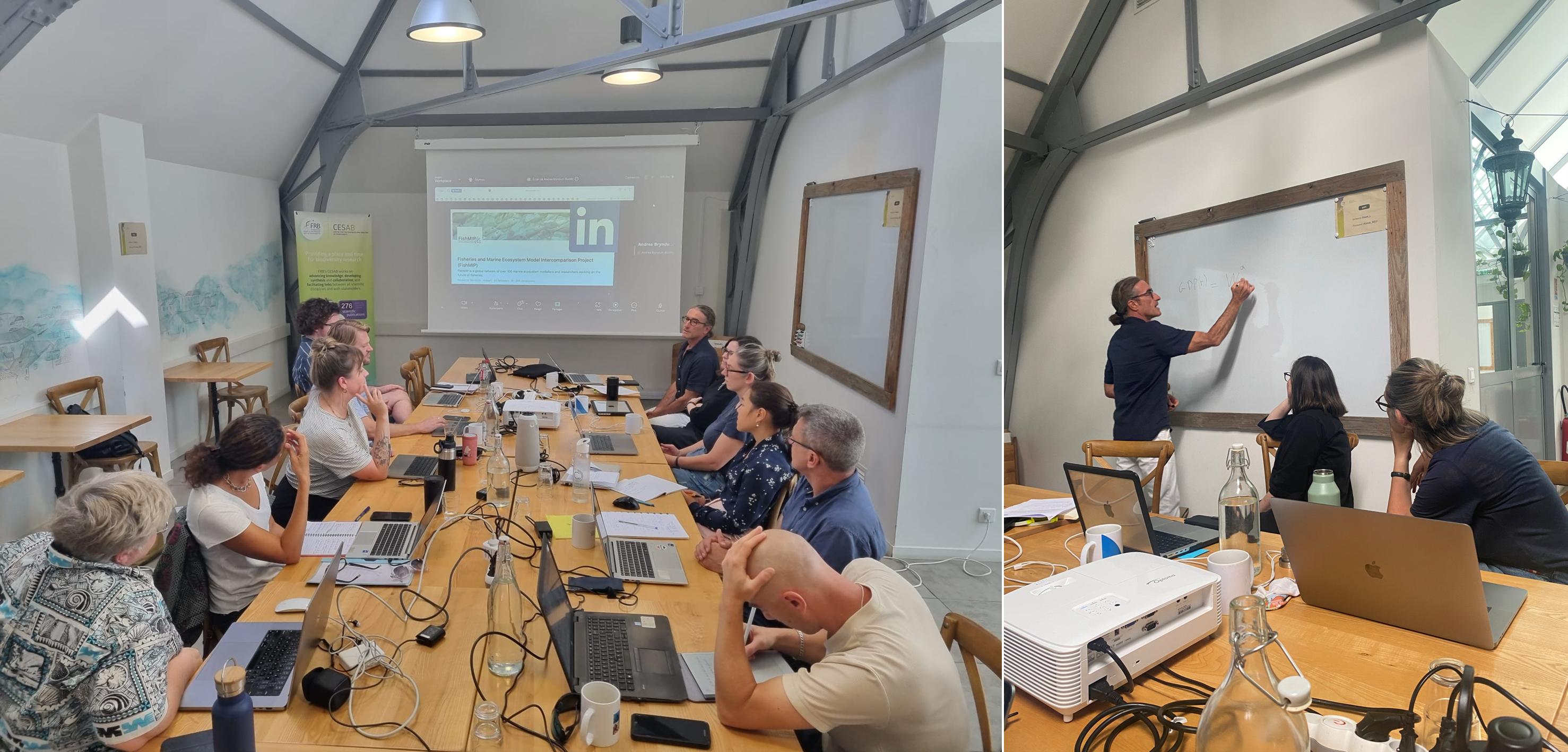 Day 1 of the workshop